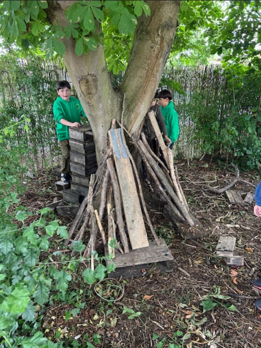Seahorses_Class's tweet image. A fantastic time was had by all today at Forest School. Such creativity and teamwork on display this afternoon. Thank you to Ms Castle for the fire, biscuits and marshmallows @WillowsCE @cormorantsclass