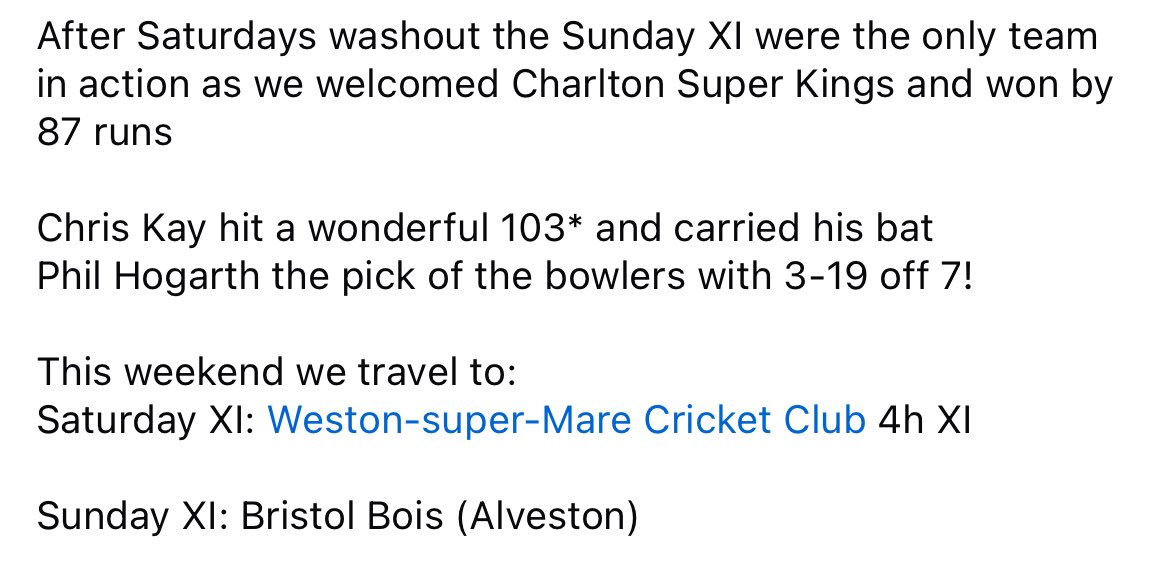 Harptree Villages Cricket Club (@hvccofficial) on Twitter photo 