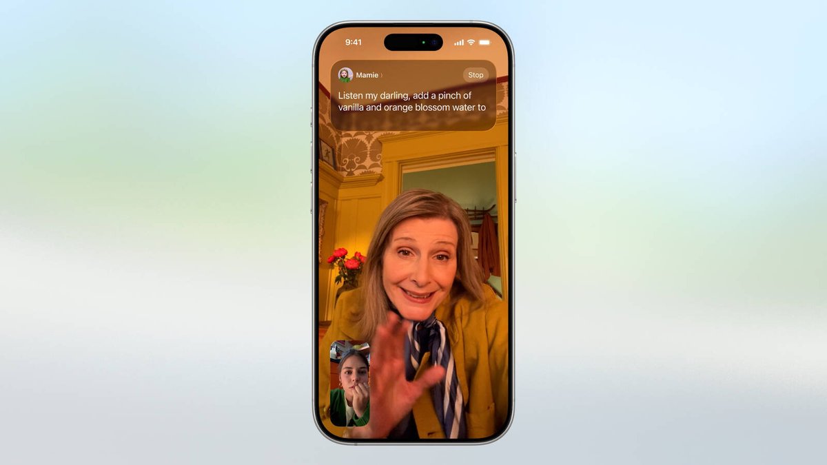 Messages, FaceTime, and Phone are getting live translation features. Works entirely on-device. In Messages, it'll automatically translate texts for you. Translated as you type. In FaceTime, there are translated live captions. On the phone, words are translated as you talk.