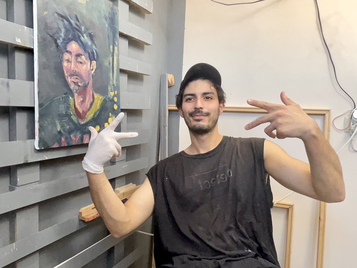 4 years and 157 paintings later ya boi’s officially on SuperRare 🫡