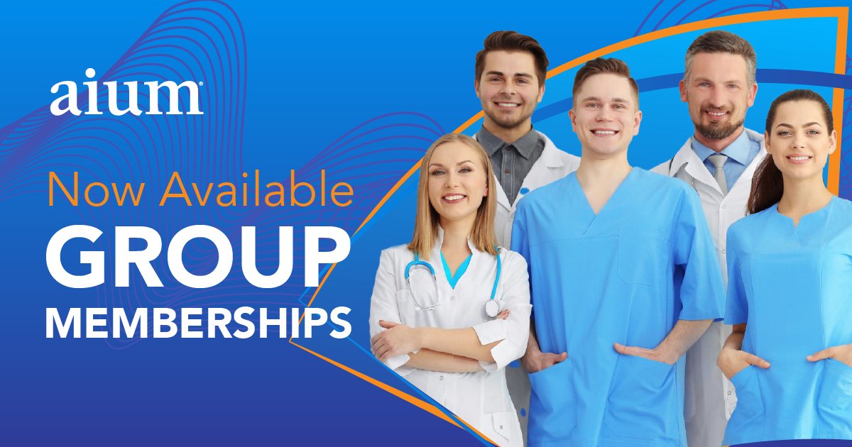 Have a group of sonographers, physicians, scientists, or ultrasound enthusiasts who want to become AIUM members? The AIUM is now offering Group Memberships, with savings up to 25% per person! Register your group today!  bit.ly/3YS3MR1