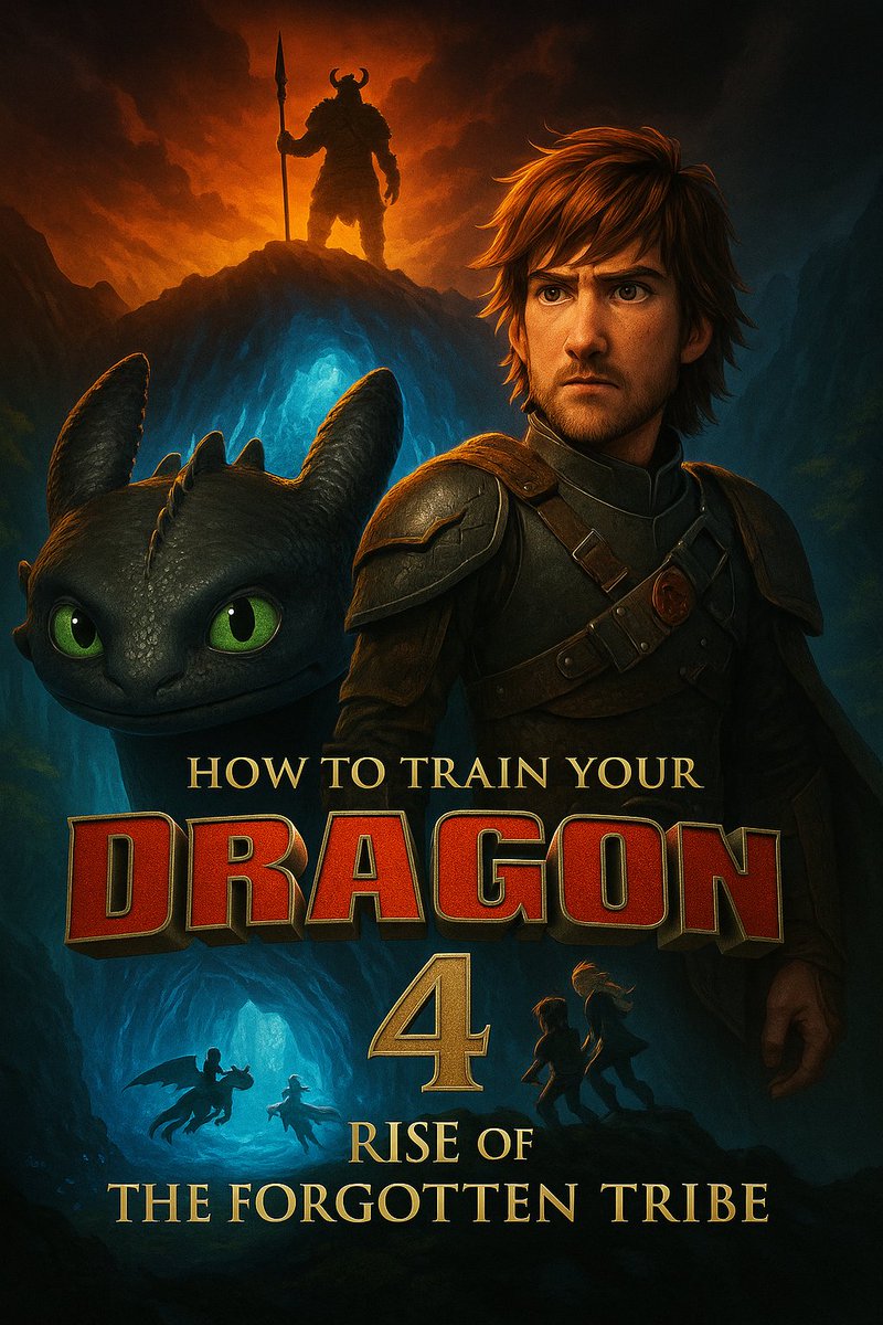 JOE_ONSY1's tweet photo. I grew up loving HTTYD 🐉
That love inspired me to write a full story for part 4:
“Dragons Riders Return: A New Legacy”
What do you think?
Should @DreamWorks see this?
📩 DMs open | GERGESONSY8@gmail.com
#HTTYD4 #FanPitch #Toothless #Hiccup https://t.co/Jdl4eZivX2
