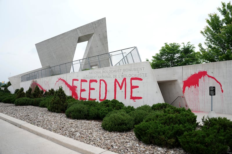 jcc_montreal's tweet photo. FOR IMMEDIATE RELEASE
June 9, 2025
Montreal, Québec

Rabbi Saul Emanuel: Holocaust Monument Desecration Is the Direct Result of a Culture of Incitement

The defacement of Canada’s National Holocaust Monument in Ottawa is not an isolated act of vandalism. It is the inevitable outcome of a culture that increasingly tolerates the distortion of Jewish history and the delegitimization of Jewish identity.

This monument was built to honour the memory of six million Jews murdered in the Holocaust. It is a site of solemn remembrance and moral reckoning. To deface it is to desecrate not only a national memorial but the very notion that Jewish suffering deserves respect, that Jewish lives have meaning, and that truth must be preserved against the tide of ideological convenience.

We are told that antisemitism today is merely a reaction to geopolitical events. That is a dangerous fiction. Those who chant for violence, who smear Israel with grotesque and false accusations, and who direct their hostility at Jews in Canada are not expressing political critique. They are perpetuating the oldest hatred in new and fashionable forms.

This defacement did not emerge from nowhere. It is the result of weeks and months of public discourse that has excused hatred so long as it is framed as activism. When antisemitic slogans are painted as political speech, when Jewish institutions are turned into protest sites, and when lies about Israel are repeated without consequence, acts like this become not only possible but inevitable.

We call on Canada’s leaders—political, cultural, and academic—to speak with moral clarity. Not with abstractions, not with euphemisms, but with the conviction that some lines are not meant to be blurred. The memory of the Holocaust is not a blank canvas onto which others may project their anger.

And to our fellow Jews across Canada, let this be a moment of clarity. We do not exist on anyone else’s terms. We do not seek permission to remember our dead, to tell our story, or to defend our communities. We carry the burden of memory because it is ours, and we will not allow it to be hijacked, defaced, or forgotten.

Rabbi Saul Emanuel
Executive Director
Jewish Community Council of Montreal