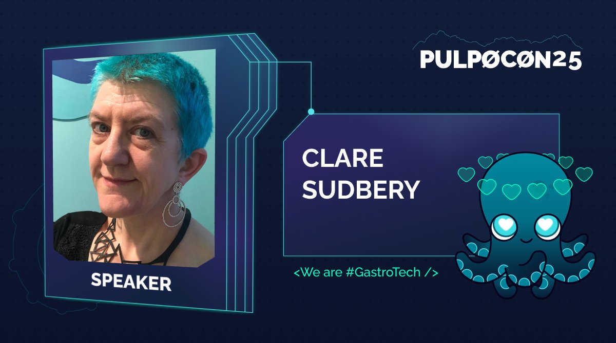 Pulpo Con 🐙 18, 19 y 20 septiembre 2025 (@phpulpocon) on Twitter photo 🎉 Boom! Dropping the first big 💣 for #pulpoCon25: The unstoppable <a href="/ClareSudbery/">Clare Sudbery</a>, a true source of inspiration for every self-respecting crafter is landing in Vigo to keep lighting our developer path with #rigor from September 18-20 🌍✨. We are #GastroTech 🎉 Boom! Dropping the first big 💣 for #pulpoCon25: The unstoppable <a href="/ClareSudbery/">Clare Sudbery</a>, a true source of inspiration for every self-respecting crafter is landing in Vigo to keep lighting our developer path with #rigor from September 18-20 🌍✨. We are #GastroTech