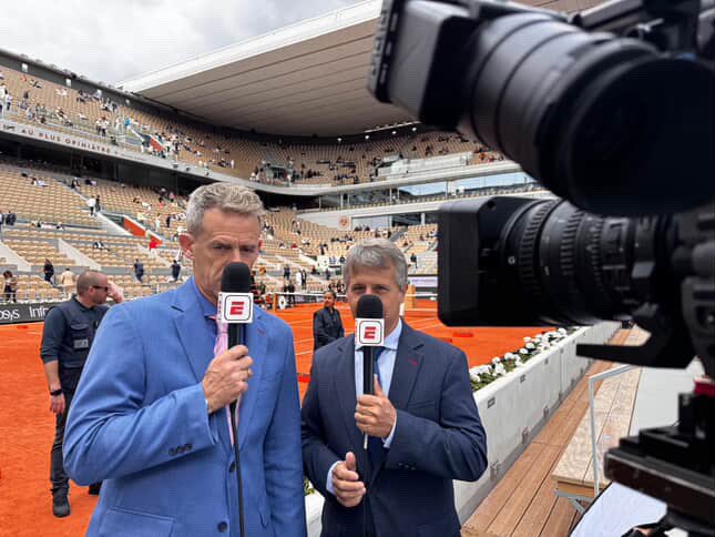 PEGSA Group (@pegsa_group) on Twitter photo Roland Garros it’s a wrap!🔚 Producción y transmisión para <a href="/ESPNtenis/">ESPN Tenis</a> 🎾 #RolandGarros #LovedByPEGSA Roland Garros it’s a wrap!🔚 Producción y transmisión para <a href="/ESPNtenis/">ESPN Tenis</a> 🎾 #RolandGarros #LovedByPEGSA