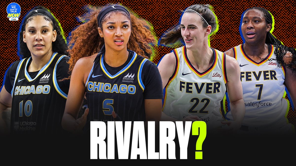 WeNeedToTalk's tweet photo. We are going LIVE at 5:30pm ET today to break down some BURNING questions:
- Is Fever vs. Sky REALLY a rivalry?
- Are people SLEEPING on Jonquel Jones?
- Is Coco Gauff on her way to becoming one of the greatest tennis players of all time?

And MORE, so set those alarms: https://t.co/oiu8ahd0V4