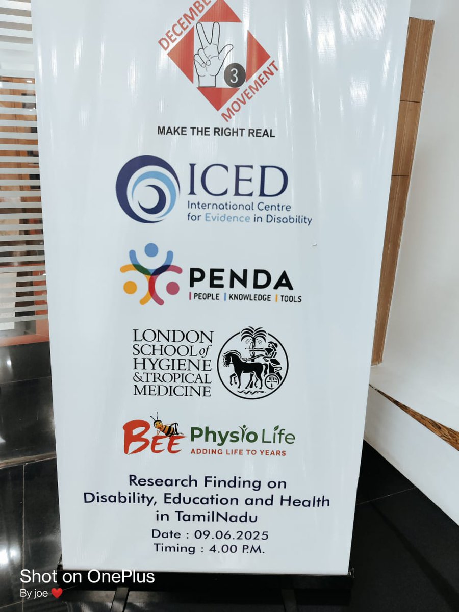 ananthareshmi87's tweet photo. The Dec 3 Movement, ICED, LSHTM, UK International Development and PENDA jointly discussed the findings of research on social participation in the education and health of persons with disabilities today. @Deepak_TMN https://t.co/elFXYE1poV