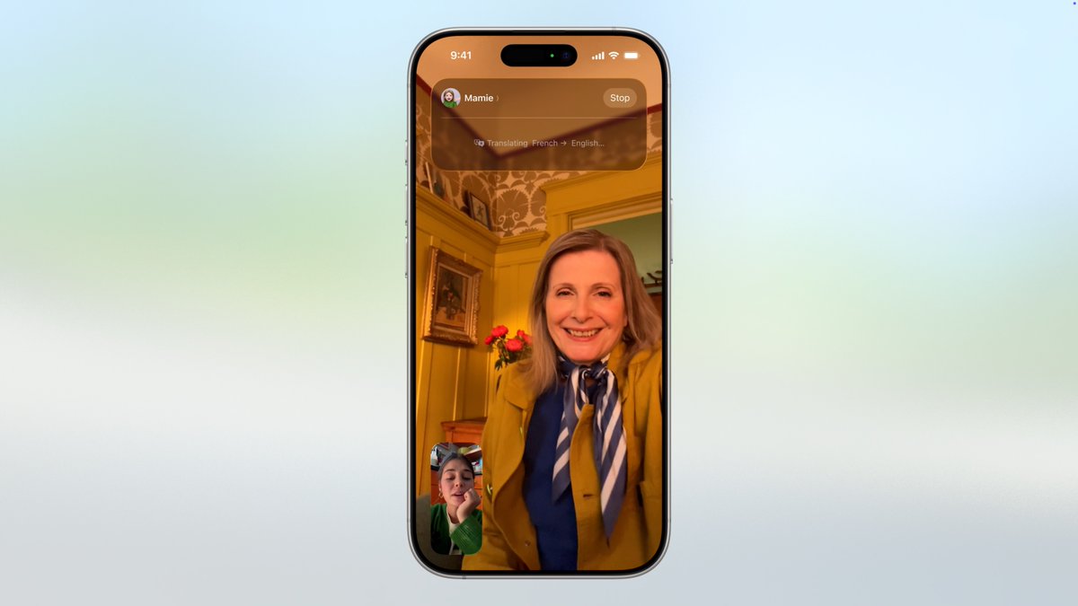 iOS 26 ile gelecek "canlı çeviri" özelliği duyuruldu.

◽️ Konuştuğunuz kişinin söyledikleri anlık olarak seçtiğiniz dile çevirilecek.