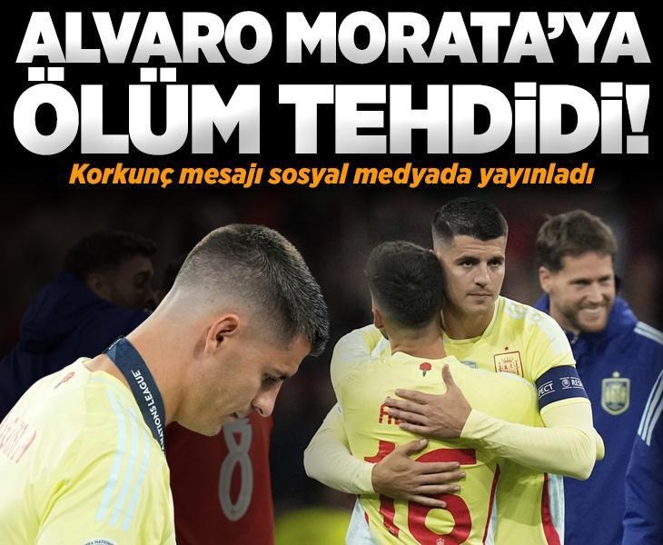 Galatasaray'ın yıldızı Alvaro Morata'ya ölüm tehdidi! Korkunç mesajı yayınladı

milliyet.com.tr/skorer/galatas…