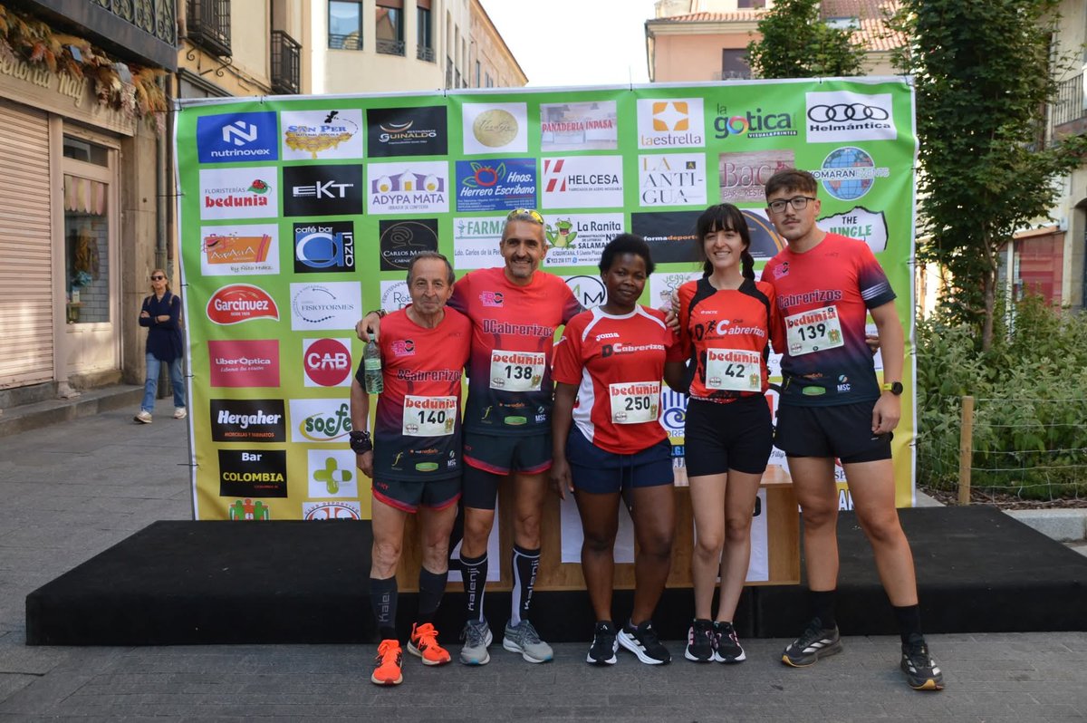 Carrera solidaria C. D. ALCER  <a href="/alcersalamanca/">ALCER Salamanca</a>  ¡Enhorabuena a todos los participantes! #Deporte #Solidaridad