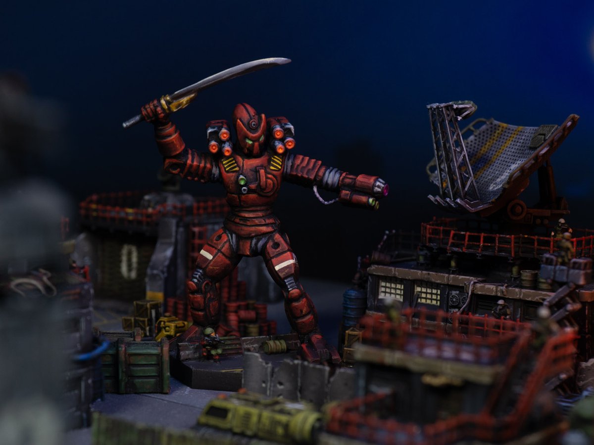 I'm open to commissions until Thursday.

I can paint Battletech or anything else big or small. I do a lot of garage kits, fantasy stuff and sci-fi.

I can do single miniatures, dioramas, armies etc.

Message me if interested.