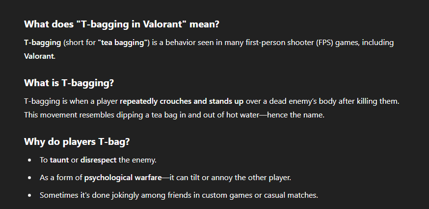 FYI