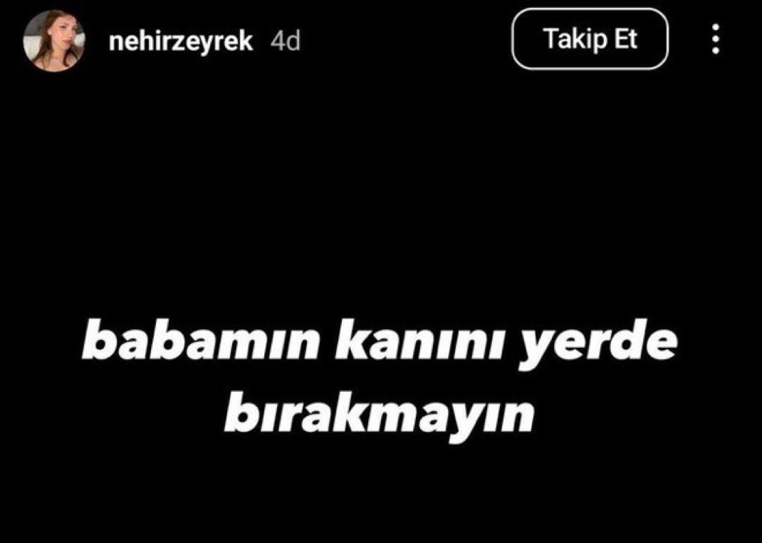 #SONDAKİKA ◼️Özel mülkünün yüzme havuzu motor dairesindeki arızayı gidermek isterken elektrik akımına kapılan Manisa Belediye Başkanı Ferdi Zeyrek hayatını kaybetti. Allah rahmet etsin.
Zeyrek'in ölümünden sonra kızı Nehir Zeyrek'in yaptığı paylaşım kafaları karıştırdı.
