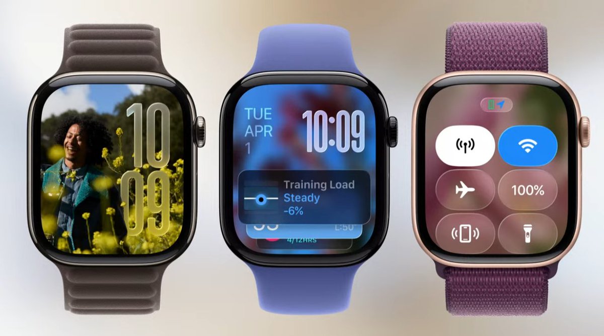 Nuevo diseño con Liquid Glass en el watchOS #AppleEvent #WWDC25 949.com.gt/949-geek/apple…