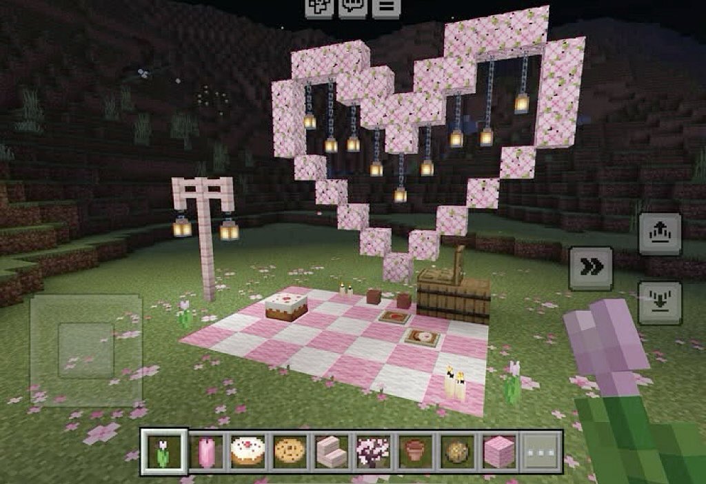 what if we had a picnic in minecraft?
