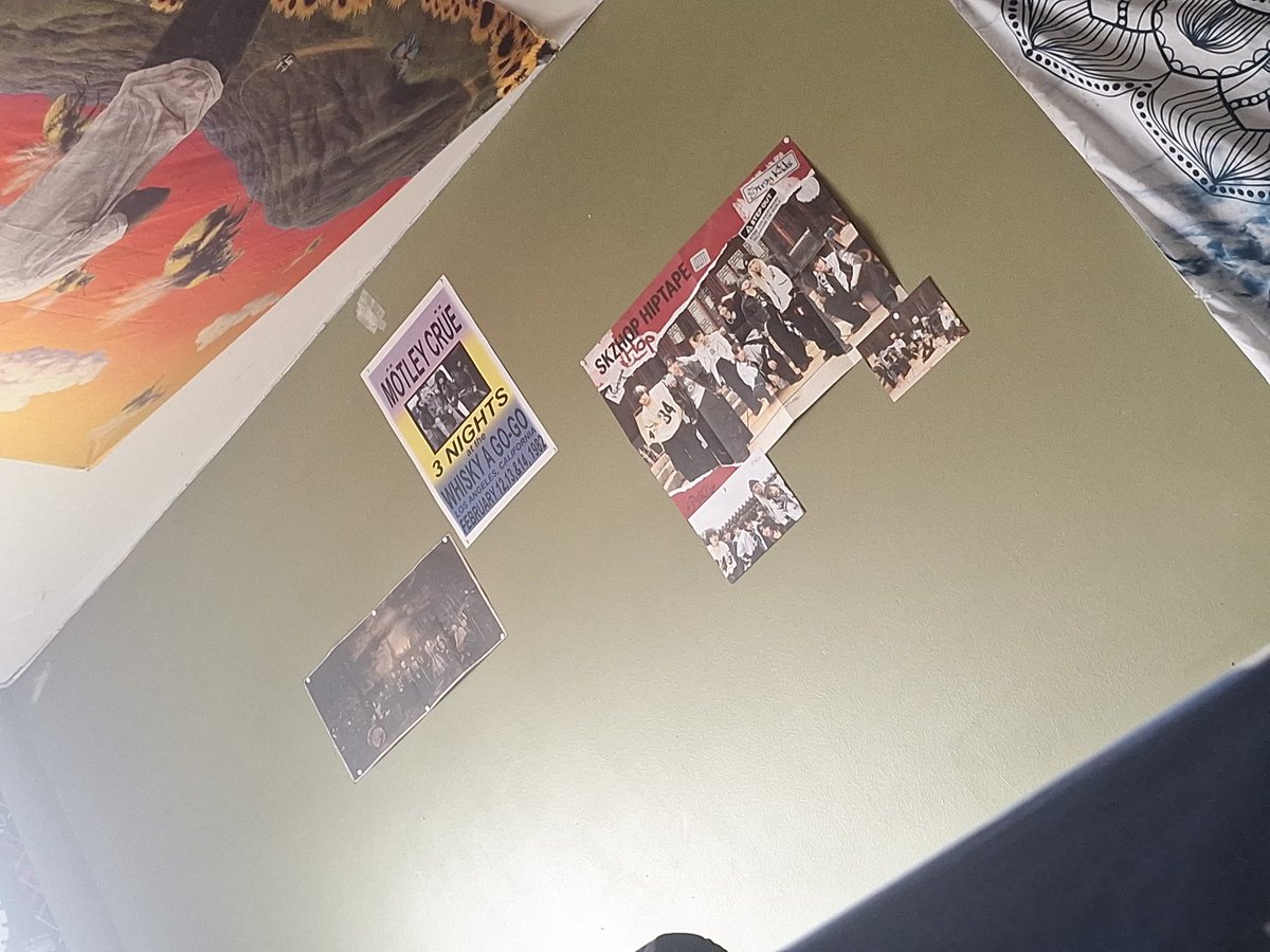 my wall of three different interests(ft. My tyler the creator tapestry)
