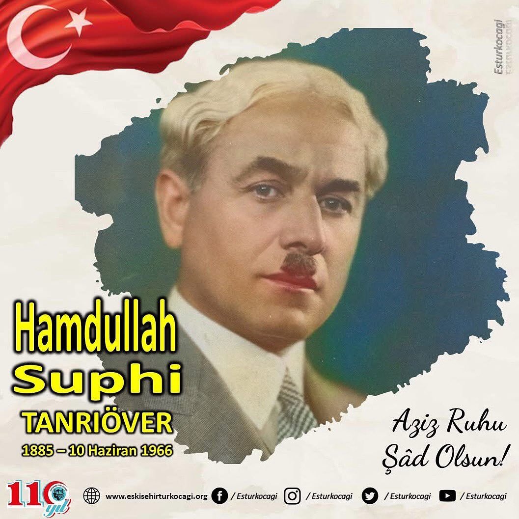 Esturkocagi's tweet photo. Türk Ocaklarının abidevî Umumî reis’i, “Millî Hatip”, Bükreş Büyükelçiliği esnasında adeta unutulmuş olan “Gagauz Türklerinin” varlığından haberdar eden, Atatürk’ün “Maarif Nazırı” Hamdullah Suphi Tanrıöver beyi vefatının sene-i devriyesinde rahmet, şükran ve dua ile yâd ediyoruz https://t.co/5wNmduobdy