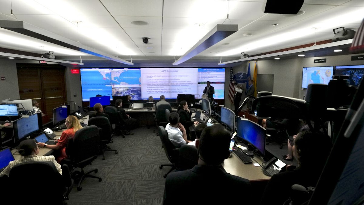 HHS ASPR (@asprgov) on Twitter photo Hurricanes are unpredictable – but ASPR’s response is not. With hurricane season underway, we briefed <a href="/SecKennedy/">Secretary Kennedy</a> on our operational readiness for the 2025 hurricane season and the support we are prepared to provide to hard-hit communities before, during, and after the storms. Hurricanes are unpredictable – but ASPR’s response is not. With hurricane season underway, we briefed <a href="/SecKennedy/">Secretary Kennedy</a> on our operational readiness for the 2025 hurricane season and the support we are prepared to provide to hard-hit communities before, during, and after the storms.