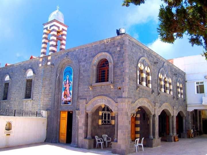 Attack targets #SyriacOrthodox "Um Al-Zennar" Cathedral of the #Assyrian community in #Homs. hawarnews.com/en/attack-targ…