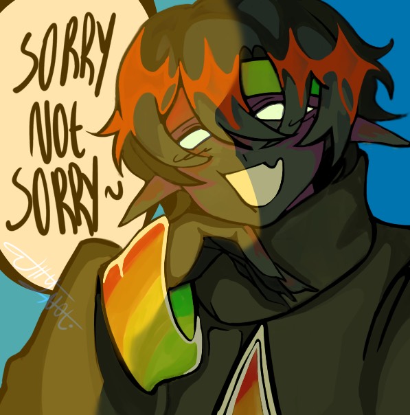 Why_NotZz's tweet image. I liked how it turned out I hope others also like it this is probably the best I&apos;ve ever drawn him. I think my coloring has improved somewhat however I still need to improve..
#SpokeIsHerefanart #spokeishere #spoke #spokefanart #lifesteal #lifestealfanart