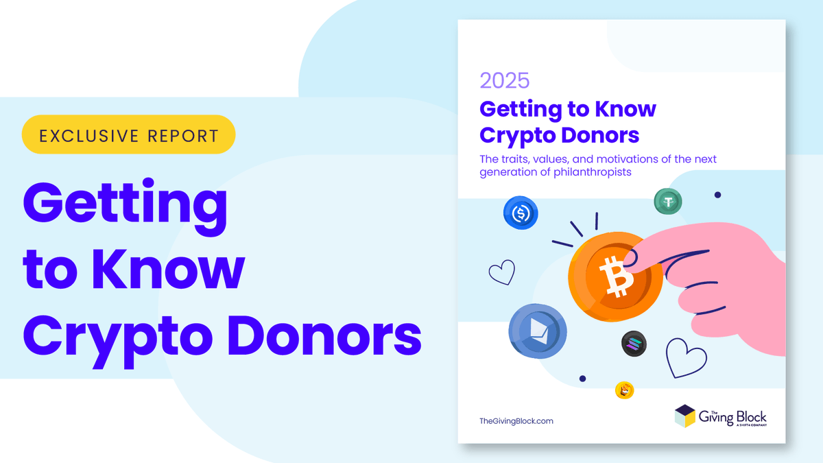 TheGivingBlock's tweet image. 📊 Crypto donors are changing the game.

💰 Avg gift: $10,978
🧑‍💻 Avg age: 38
🚀 Younger, wealthier, and more generous than you think.

Who are they? Find out in the 2025 Crypto Donor Personas report:
👉 hubs.ly/Q03rknSW0

#CryptoPhilanthropy #CryptoDonors