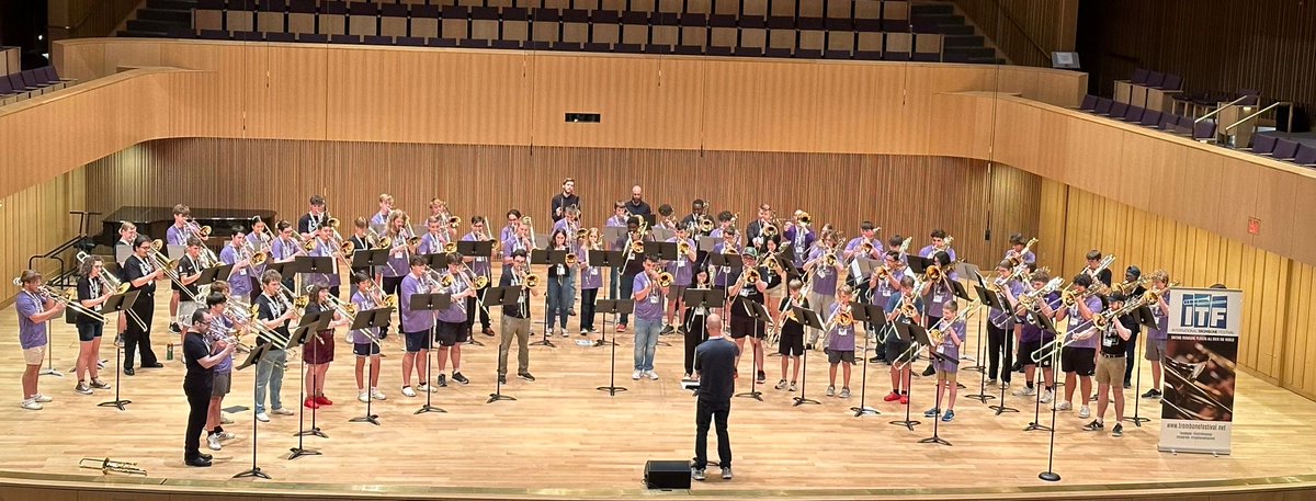 Teachers! Know a trombone student (ages 12-17)? Let them know about the upcoming International Trombone Festival Youth Workshop taking place <a href="/WesternU/">Western University</a> from July 16-19. 🎶
internationaltrombonefestival.com/2025youthworks…
#TromboneFestival #Music #MusicEducation