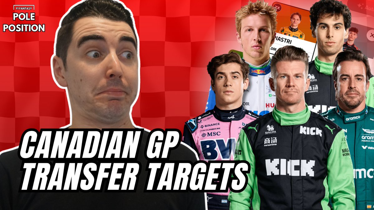 🏁NEW F1 FANTASY VIDEO 🏎️

Ahead of the Canadian GP, I line up some Transfer Targets for F1 Fantasy managers! 

🥊Smash Hulkenberg IN
🔪COL &amp; BOR on the Chopping Block
🍊Triple MCL on the horizon?

Get ready for the Madness in Montreal!
📺 youtu.be/LMKj8FRZPbs