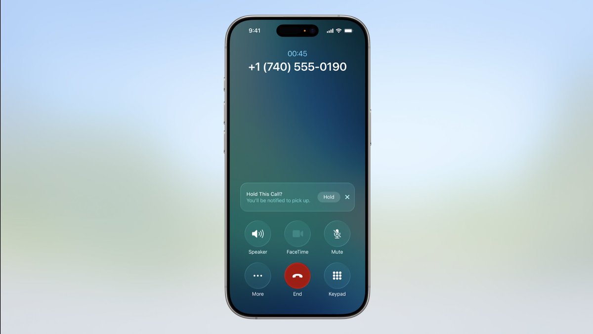 Hold Assist saving me time 🙂‍↕️ #WWDC25