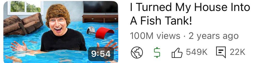 When I first started uploading videos to YouTube in 2010 I never even thought a number like 100M views was possible for anyone. Thank you everyone for the support 🥹❤️