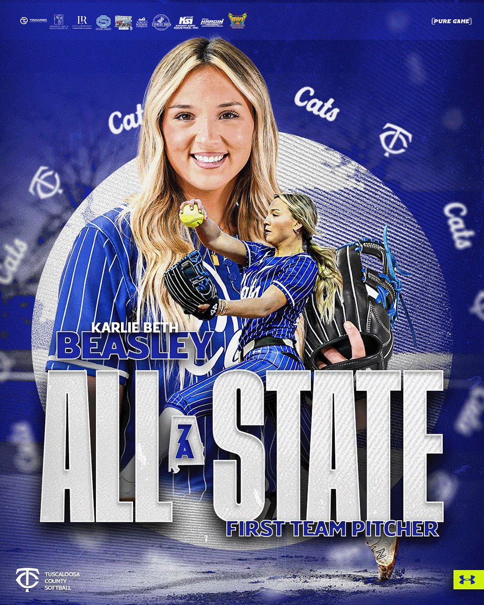 Congratulations to Karlie Beth Beasley for being named to the 2025 Alabama Sports Writers Association 7A All-State 1st Team! 

#GoCats | #SetApart