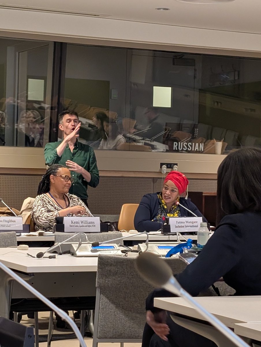 <a href="/genfitzgibbon/">Genevieve Fitzgibbon</a> <a href="/Keystone_KHS/">Keystone Human Services</a> Our member, <a href="/FatmaWangareHaj/">Fatma Wangare Haji</a>, speaks up on behalf of Inclusion International on the African Disability Protocol.

"We want to see a complete transformation of investments from institutions to inclusive community services."