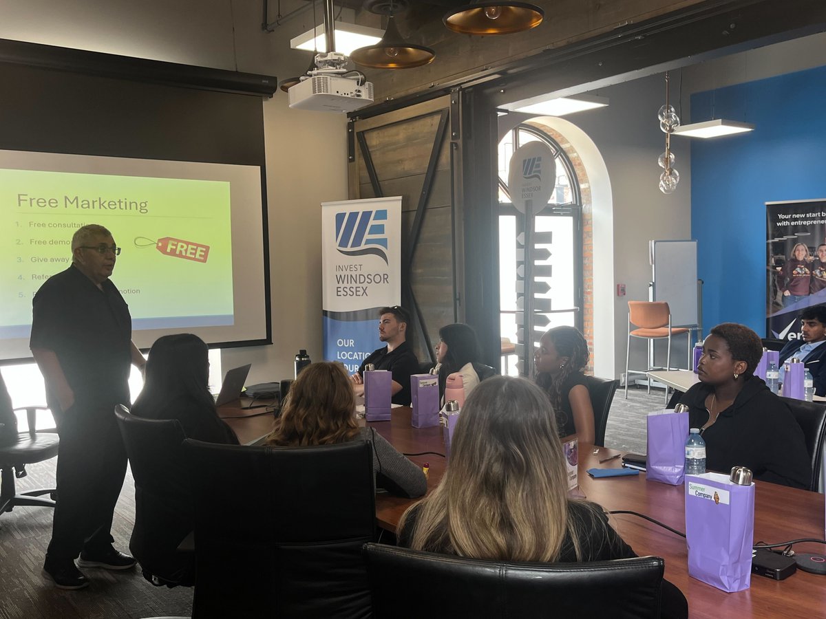 We had a great weekend launching this year’s Summer Company program with 16 motivated students from the <a href="/CityWindsorON/">City of Windsor</a> and <a href="/EssexCountyON/">County of Essex</a>.

A big thank you to Andrew Patricio from <a href="/BizLaunch/">BizLaunch</a> for leading insightful business training sessions to help prepare this talented group of