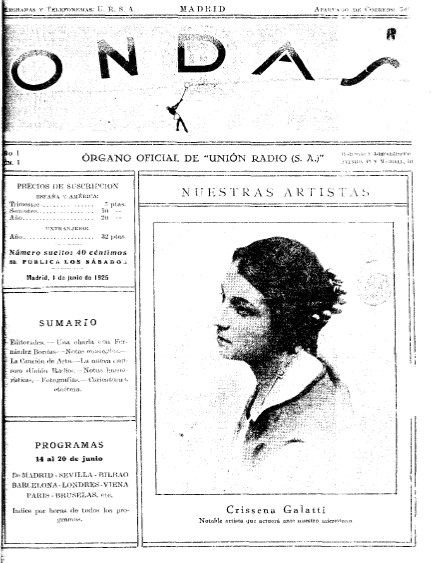ángeles afuera (@angelesafuera) on Twitter photo Días antes de la inauguración de Unión Radio sale a la venta su revista: Ondas. En el editorial, su apuesta firme por la radiodifusión. Ondas es hoy una fuente imprescindible para los investigadores. Y se puede consultar en la <a href="/BNE_biblioteca/">Biblioteca Nacional de España</a> digital! #CentenarioUnionRadio Días antes de la inauguración de Unión Radio sale a la venta su revista: Ondas. En el editorial, su apuesta firme por la radiodifusión. Ondas es hoy una fuente imprescindible para los investigadores. Y se puede consultar en la <a href="/BNE_biblioteca/">Biblioteca Nacional de España</a> digital! #CentenarioUnionRadio