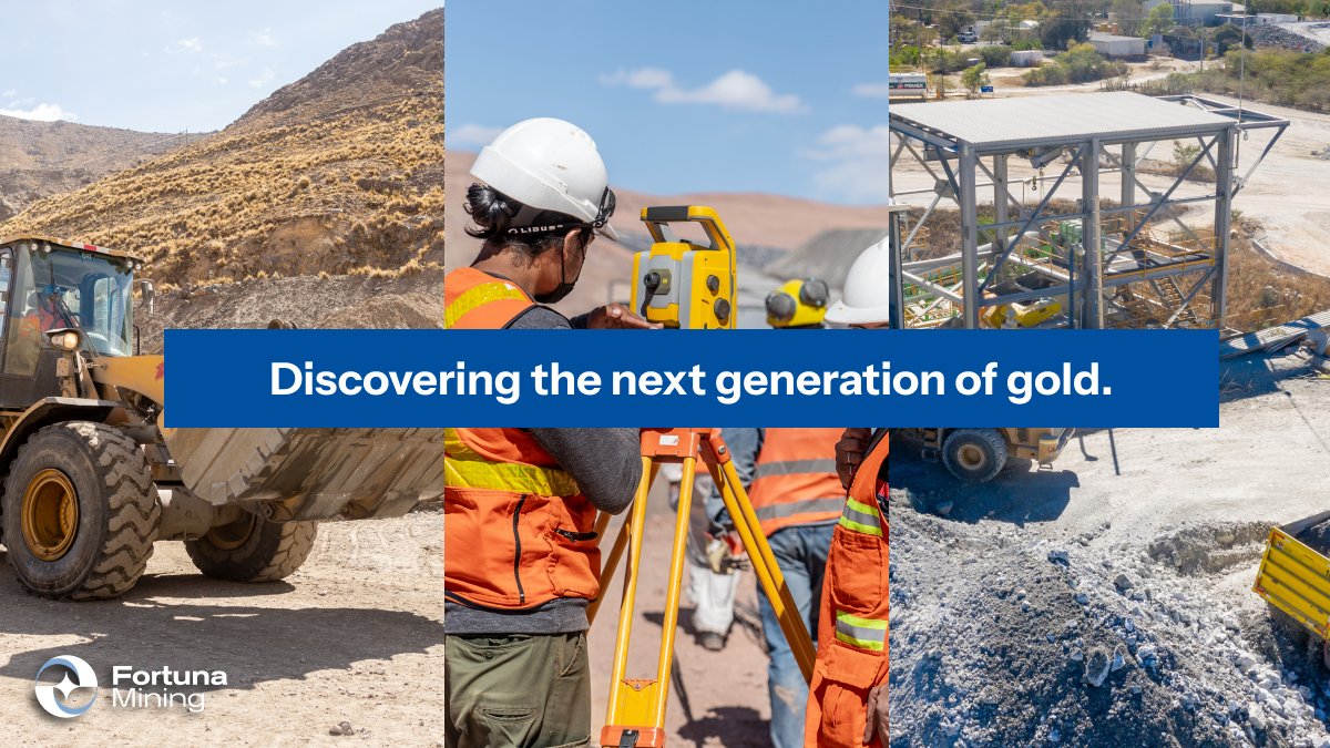 fortunamining's tweet image. 🌍 Where does gold’s strength begin?
At Fortuna Mining, we operate across a diversified portfolio with ESG at our core.
⛏️ Strategic sites
👷 Ground-level expertise
🌱 Responsible development
We’re not just exploring gold—we’re shaping the future of it.
#FortunaMining…