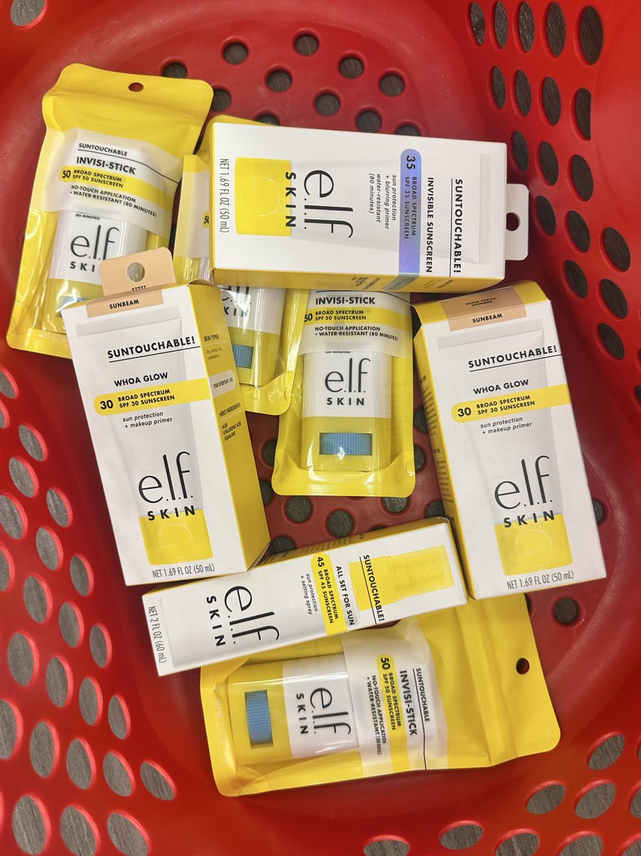 Stocking up on all the SPF before we head out to Mexico City ☀️