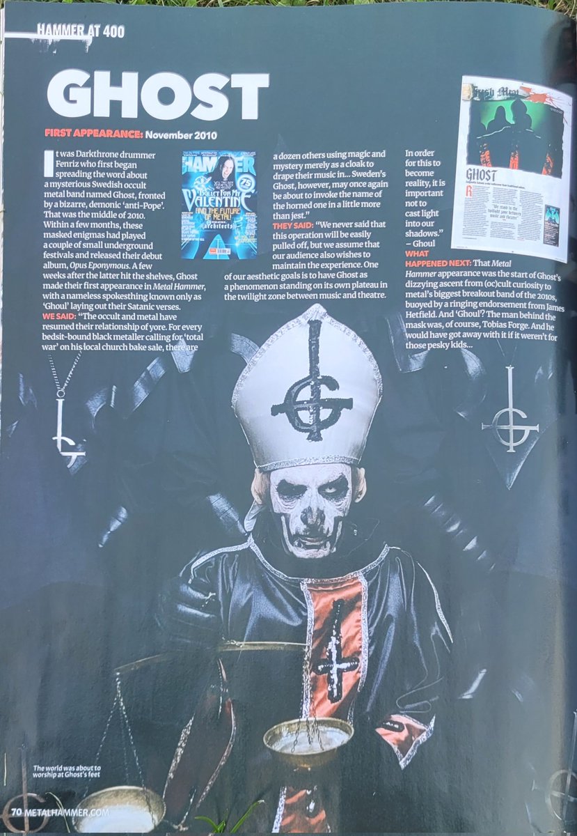 More Ghost in the last Metal Hammer issue I am reading currently.