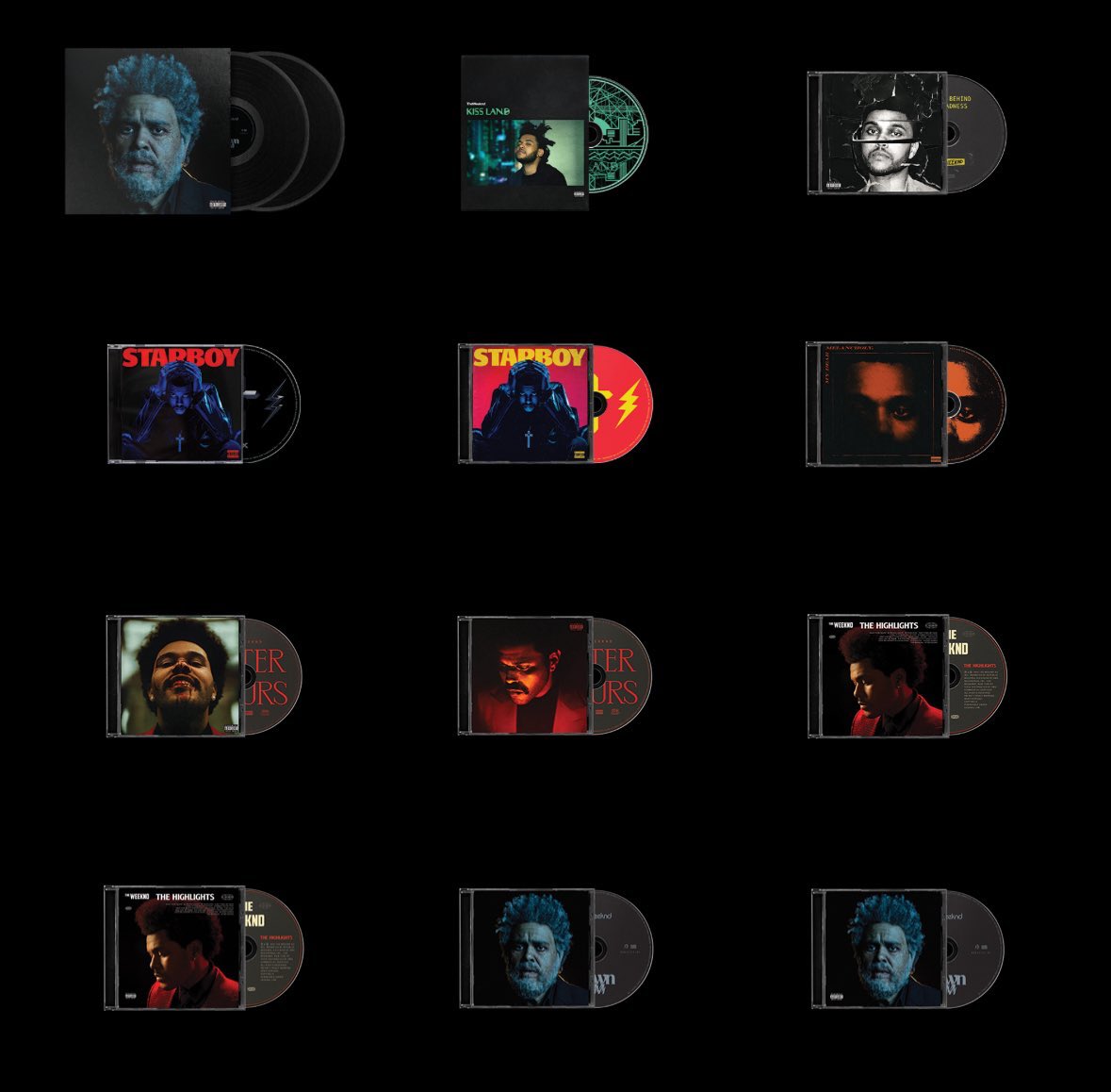 SiteTheWeekndBR's tweet photo. Todos os álbuns do The Weeknd em CD e vinil já estão disponíveis na loja oficial do cantor!

🛍️ Acesse: https://t.co/j8nUL5zKoJ
— Use o código HURRYUP https://t.co/T70rUqPJkR