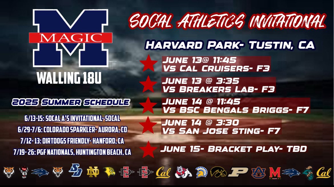 Kymber Dao (@kymberdao2026) on Twitter photo We’ll be in SCal this weekend for the SoCal A’s Invitational! 🌴
<a href="/CoachBrundage/">Jennifer Brundage, OLY</a> <a href="/paigeparker008/">Paige Parker</a>
<a href="/Courtmartinez9/">Courtney Martinez</a> <a href="/UCSD_CoachP/">NIKKI PALMER</a>
<a href="/crockettpope/">Ki Crockett-Pope</a> <a href="/tairiaflowers/">Tairia Flowers</a>
<a href="/BrieGalicinao/">Brie Galicinao</a> <a href="/gvecchio_gina/">gpup</a> <a href="/BTelesco2/">Brandon Telesco</a> <a href="/kaija_gibson/">Kaija Gibson</a> <a href="/CoachA_Utah/">Amy Hogue</a> <a href="/GCarbonatto/">Gina Carbonatto</a> <a href="/CoachKatt_/">Kat Guevara</a> We’ll be in SCal this weekend for the SoCal A’s Invitational! 🌴
<a href="/CoachBrundage/">Jennifer Brundage, OLY</a> <a href="/paigeparker008/">Paige Parker</a>
<a href="/Courtmartinez9/">Courtney Martinez</a> <a href="/UCSD_CoachP/">NIKKI PALMER</a>
<a href="/crockettpope/">Ki Crockett-Pope</a> <a href="/tairiaflowers/">Tairia Flowers</a>
<a href="/BrieGalicinao/">Brie Galicinao</a> <a href="/gvecchio_gina/">gpup</a> <a href="/BTelesco2/">Brandon Telesco</a> <a href="/kaija_gibson/">Kaija Gibson</a> <a href="/CoachA_Utah/">Amy Hogue</a> <a href="/GCarbonatto/">Gina Carbonatto</a> <a href="/CoachKatt_/">Kat Guevara</a>