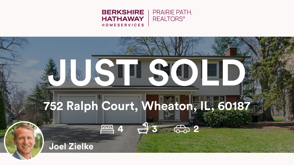 🛌 4 🛀 3 🚘 2
📍 752 Ralph Court, Wheaton, IL, 60187

My latest sale on RateMyAgent.
IL 475.171104
rma.reviews/8nax155krlxu

...
#ratemyagent #realestate #Berkshire_Hathaway_HomeServices_Prairie_Path_REALT