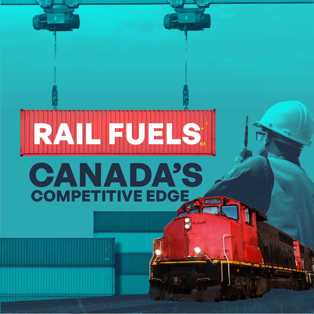 Canada’s railways get millions of people and $380 billion worth of goods across Canada and the world each year. Now more than ever, Canada needs a stable, reliable &amp; competitive supply chain to keep local economies strong.

Let’s move Canada forward, now: ow.ly/6Ejg50VVNOB