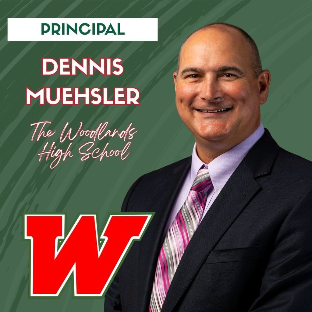 Conroe ISD is pleased to announce Dennis Muehsler has moved from the 9th grade campus and is the new principal at The Woodlands High School!