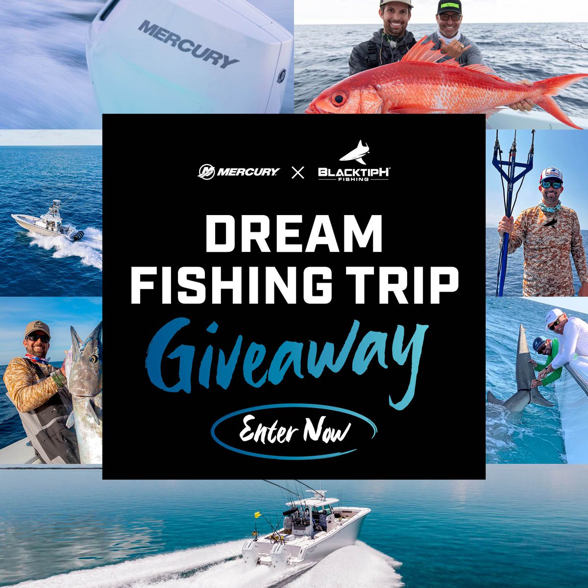 Your summer could get a whole lot more epic!

Enter today for a chance to win a dream fishing trip with the hardcore crew from BlacktipH – or one of 100 custom fishing hats!

Learn more here: mercury-marine.visitlink.me/u9F4w0