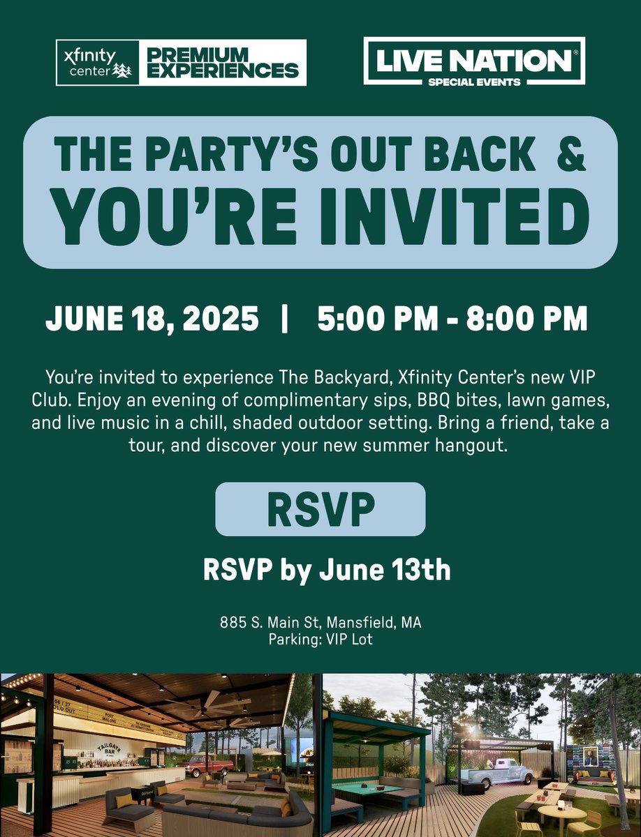 You’re invited to experience The Backyard, Xfinity Center’s new VIP Club. Enjoy an evening of complimentary sips, BBQ bites, lawn games, and live music in a chill, shaded outdoor setting. Bring a friend, take a tour, and discover your new summer hangout.
metrosouthchamber.com/event/xfinity-…