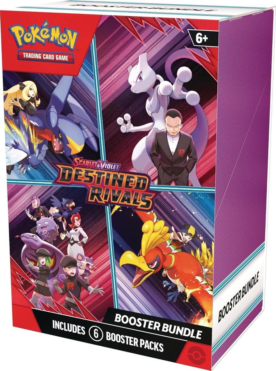 PokemonDealsTCG's tweet photo. Destined Rivals Booster Bundles still checking out Sold &amp; Shipped by Amazon $39.28 (Limit 3)

➡️https://t.co/luS8477Wia

Use Amazon store credit, gift cards or Amazon Credit Card Rewards Points if available

#Pokemon #PokemonTCG #AD https://t.co/zHxHFiR0jJ