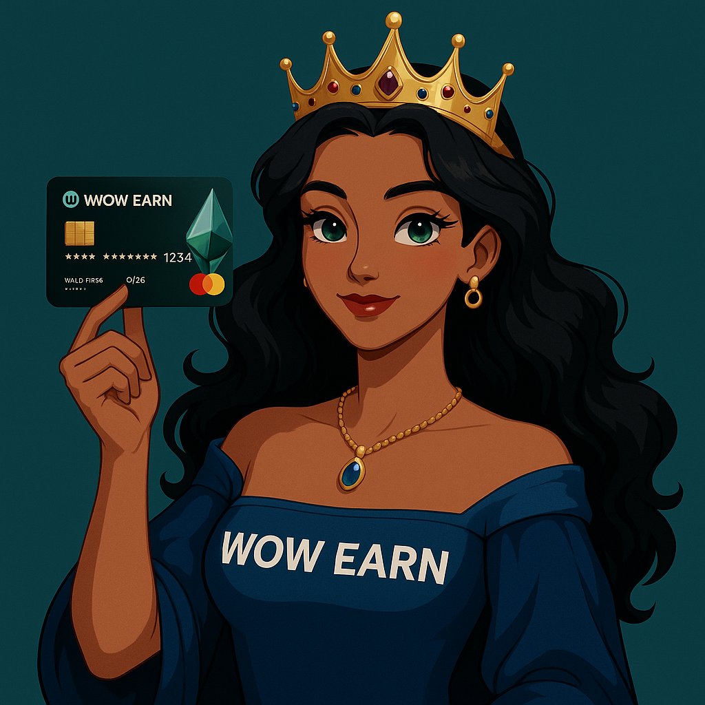Having trouble paying for stuff online or booking travel tickets?

<a href="/WOWEARNENG/">WOW EARN</a> has introduced a crypto card that makes it super easy!

The card links to your crypto wallet and automatically converts your crypto into local currency whenever you make a purchase or withdraw cash.