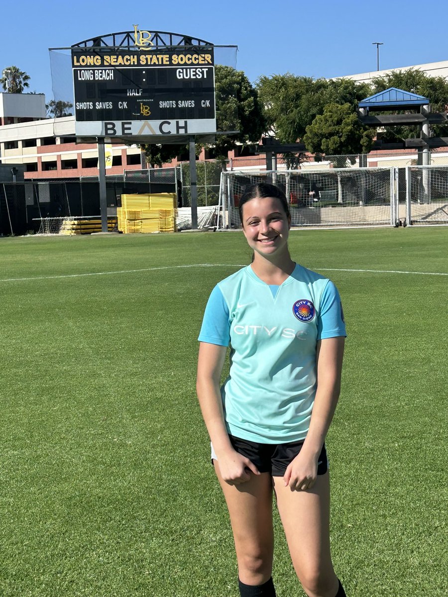 CM23_1keeper's tweet image. I had a great time playing with my team at the California Elite Summer ID camp at Long Beach State this past weekend. Thank you to all the coaches who came out to watch!!