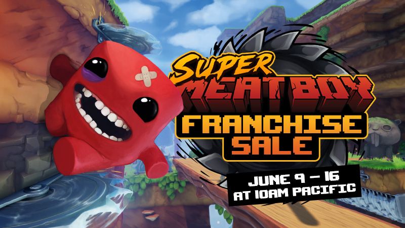 SuperMeatBoy's tweet image. Why not squeeze in one more surprise?
See new footage of Super Meat Boy 3D and Grab Super Meat Boy, Super Meat Boy Forever, and Dr. Fetus&apos; Mean Meat Machine for one low price, or individually for several low prices. 
store.steampowered.com/sale/super-mea…