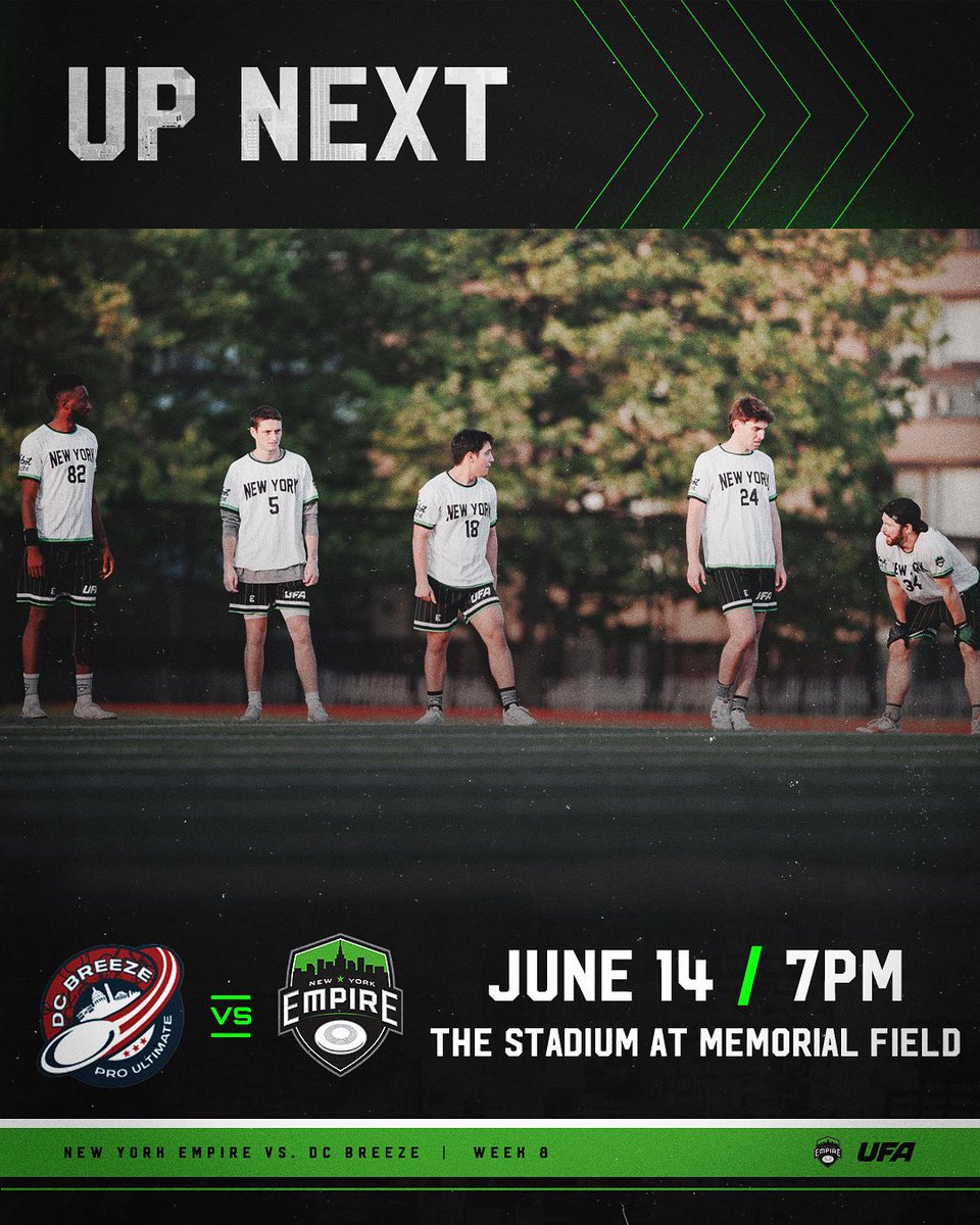 DC at NY this Saturday in Mount Vernon, NY! Grab your tickets here ➡️ shopempireultimate.com/collections/ti…