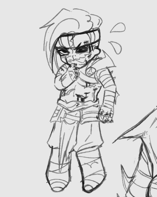 i need to redesign my chibi style..... i need to draw chibi more often anyway these r so old