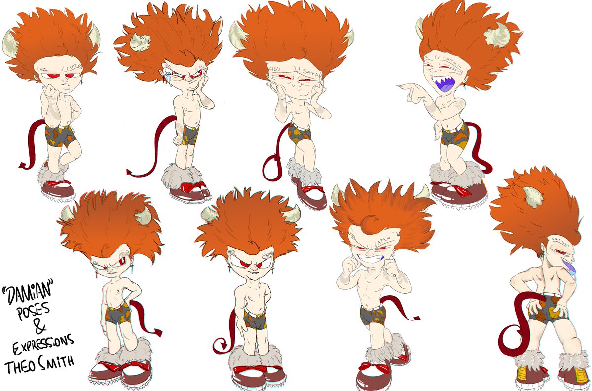 noriproductions's tweet photo. character expressions &amp; poses https://t.co/mHDL48RXvk